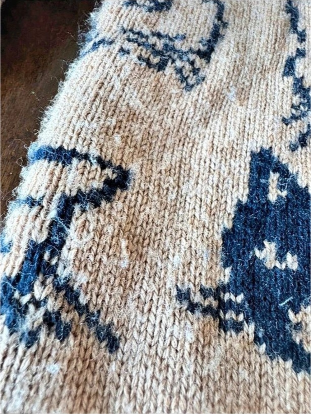 Boden Heather Jacquard Sweater Cat Print Crewneck Sweater - Picture 4 of 8